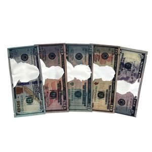 3.5g Money Design Mylar Bags | Cannabis Flower Packaging